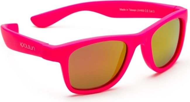 Koolsun  sluneční brýle  WAVE – NOEN Růžová velikost: 1+ - obrázek 3