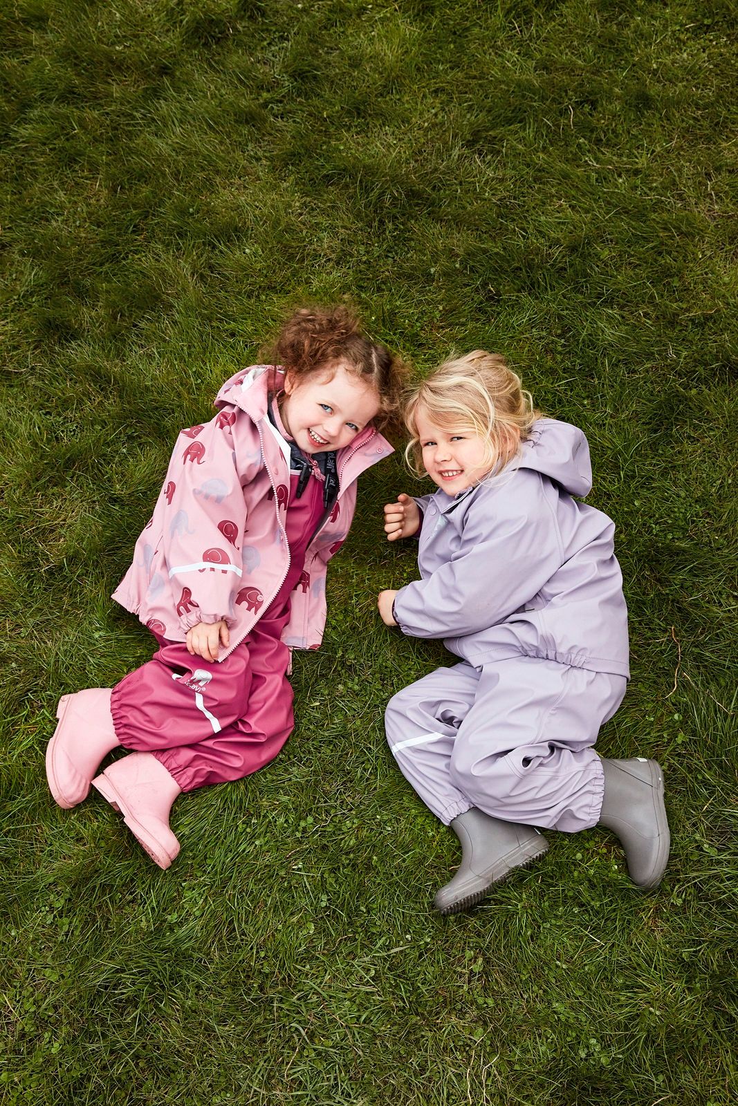 CeLaVi – zateplené kalhoty do deště – Růžová velikost: 80 - obrázek 5