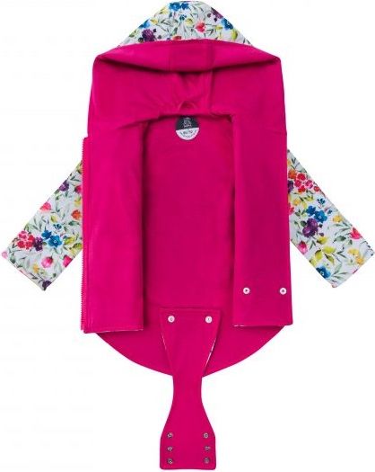 MIAPKA softshellová bunda FLOWER POWER velikost: 98/104 - obrázek 2