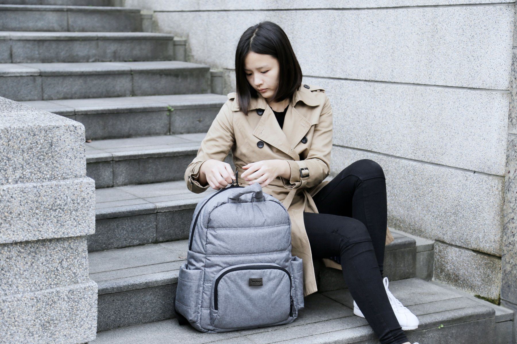 7AM  BATOH  Heather Grey - obrázek 7