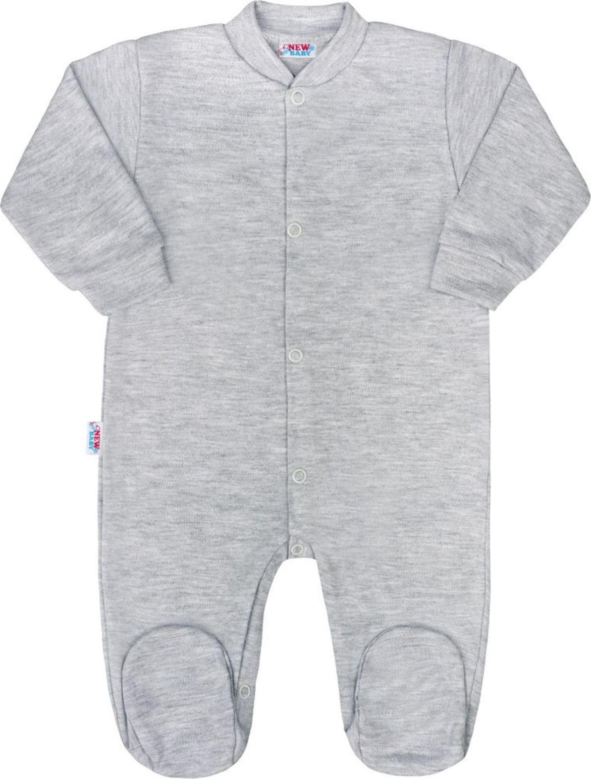 Kojenecký overal New Baby Classic II šedý - 68 (4-6m) - obrázek 1