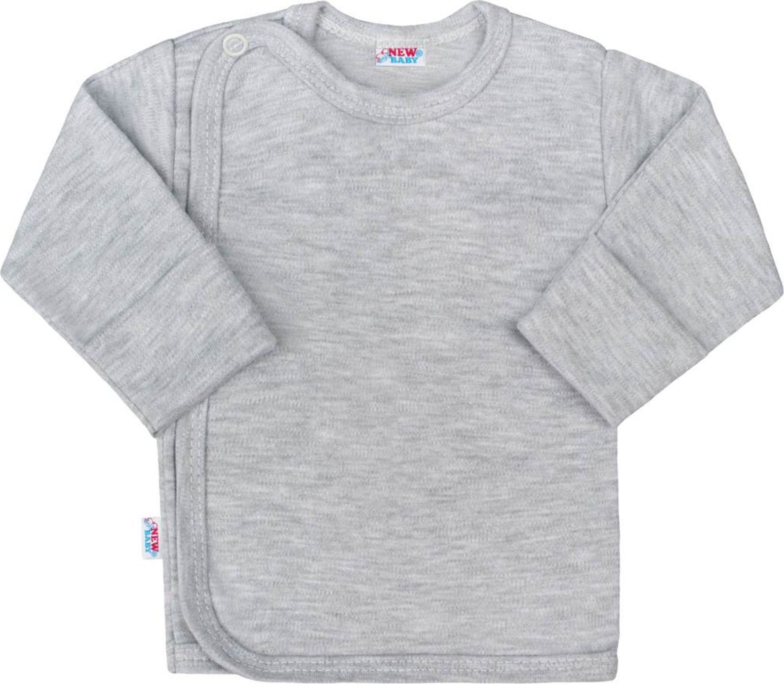 Kojenecká košilka New Baby Classic II šedá - 56 (0-3m) - obrázek 1
