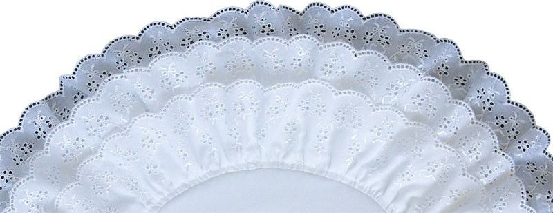 ESITO Zavinovačka klasická 3 kanýry, Barva bílá, Velikost 112 x 38 cm - obrázek 2