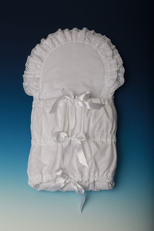 ESITO Zavinovačka klasická madeira 2 kanýry , Barva bílá, Velikost 112 x 38 cm - obrázek 1