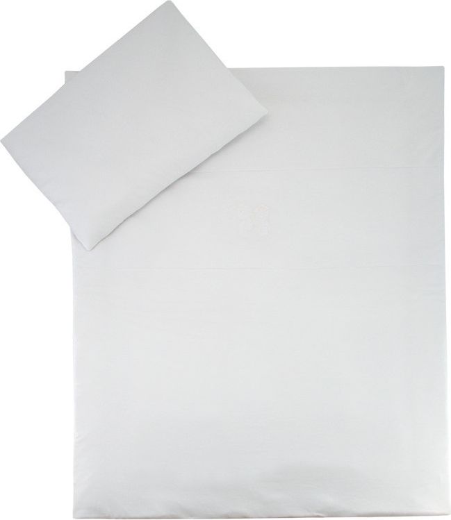 ESITO Dětské povlečení jednobarevné JERSEY, Barva bílá, Velikost 100 x 135 cm - obrázek 1