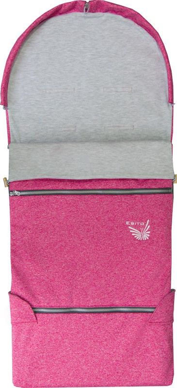 ESITO Fusak SOFT DUO jarní / podzimní, Barva melír růžový - obrázek 1