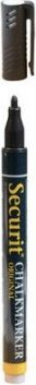 Křídový popisovač Securit SMA100 šířka hrotu 1-2mm, Black - obrázek 1