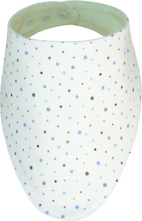 ESITO Slintáček bavlna jemný puntík, Barva puntík jemný modrý, Velikost 0 - 3 roky - obrázek 1