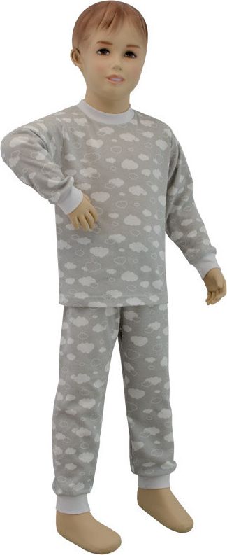 ESITO Dětské pyžamo šedý obláček vel. 116 - 122, Barva obláček šedá, Velikost 116 - obrázek 1