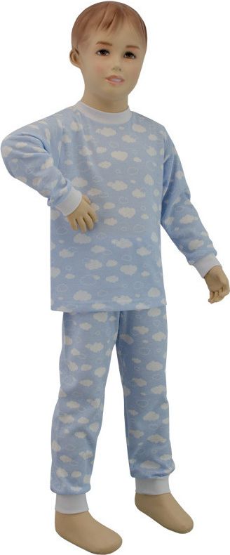 ESITO Chlapecké pyžamo modrý obláček vel. 86 - 110, Barva obláček modrá, Velikost 110 - obrázek 1