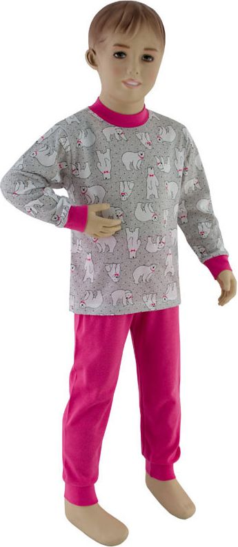 ESITO Dívčí pyžamo lední medvěd vel. 86 - 110, Barva lední medvěd, Velikost 104 - obrázek 1