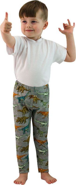 ESITO Dětské legíny s lycrou Dinosaurus vel. 74 - 92, Barva dinosaurus, Velikost 92 - obrázek 2