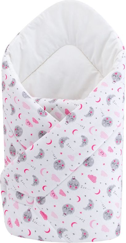 ESITO Rychlozavinovačka jersey Měsíček, Barva růžová, Velikost 85 x 85 cm - obrázek 1
