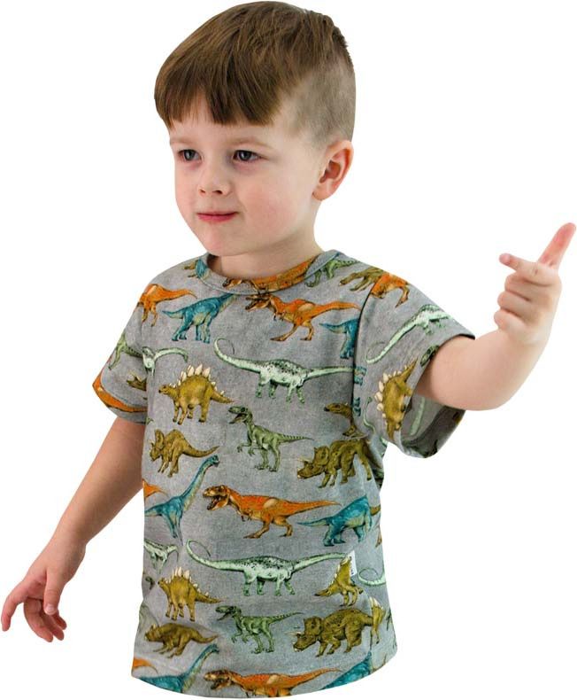 ESITO Dětské tričko Dinosaurus vel. 98 - 110, Velikost 110 - obrázek 1
