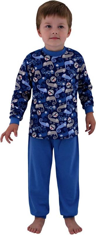 ESITO Chlapecké pyžamo Chameleon vel. 86 - 110, Barva tmavě modrá, Velikost 98 - obrázek 1