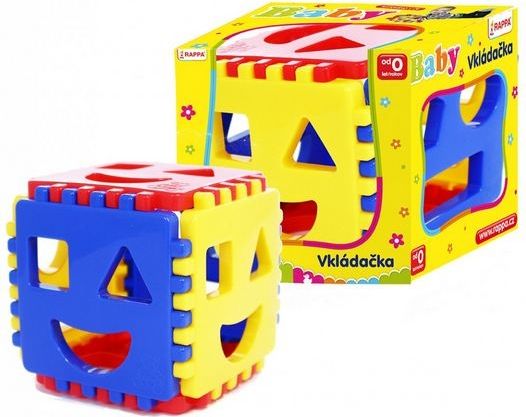 Rappa vkládačka kostka pro nejmenší - obrázek 1