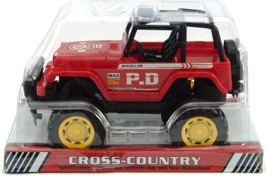 Teddies Auto policie terénní plast 22cm na setrvačník - obrázek 2