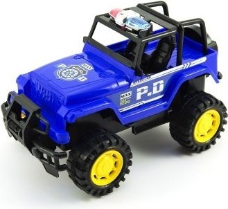 Teddies Auto policie terénní plast 22cm na setrvačník - obrázek 3