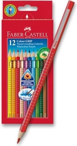 Pastelky Faber-Castell Colour Grip 2011 12 barev - obrázek 1