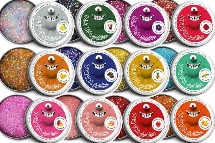 EasyCreative plastelina 6 barev/sada 96 g - cola - obrázek 1