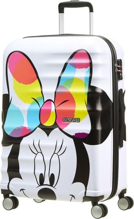 American Tourister AT Dětský kufr Wavebreaker Disney Spinner 67/26 Minnie Close-Up - obrázek 1