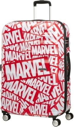 American Tourister AT Dětský kufr Wavebreaker Disney Spinner 77/29 Marvel Logo - obrázek 1