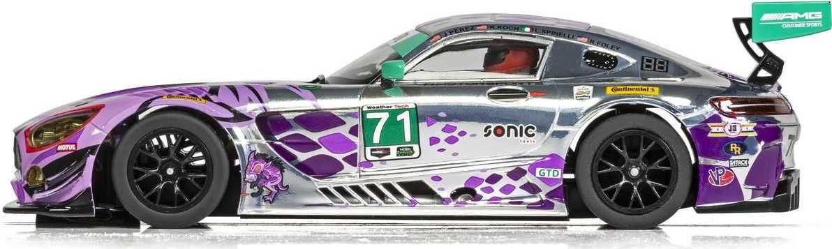 Autíčko GT SCALEXTRIC C4044 - Mercedes AMG GT3 P1 Motorsports - Daytona 2018 (1:32) - obrázek 2