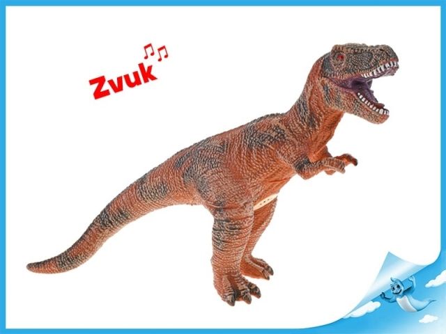 Tyranosaurus Rex 41cm na baterie se zvukem v sáčku - obrázek 1