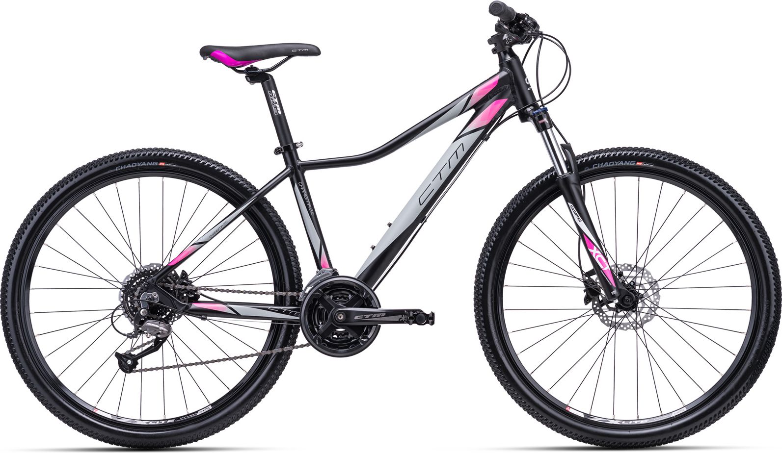 Ctm Charisma 3.0 27,5" matná černá / růžová S 14" - obrázek 1