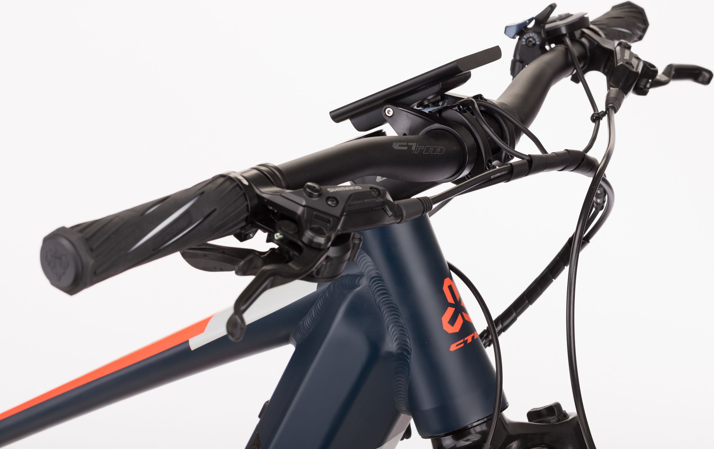 Ctm Pulze 29" matná petrolejová / oranžová XL 21" - obrázek 5
