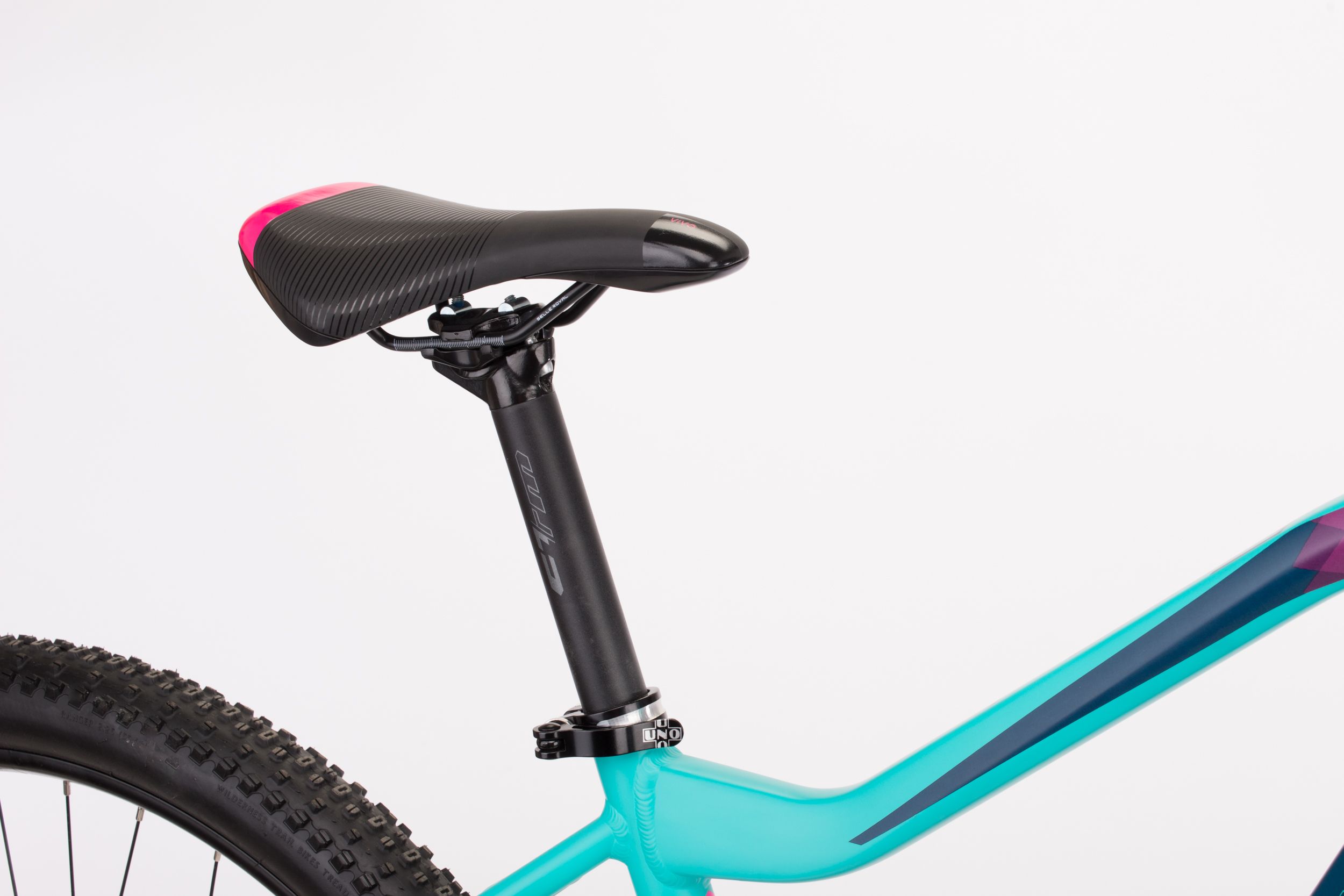 Ctm Ruby 27,5" matná tyrkysová / růžová L 18" - obrázek 6