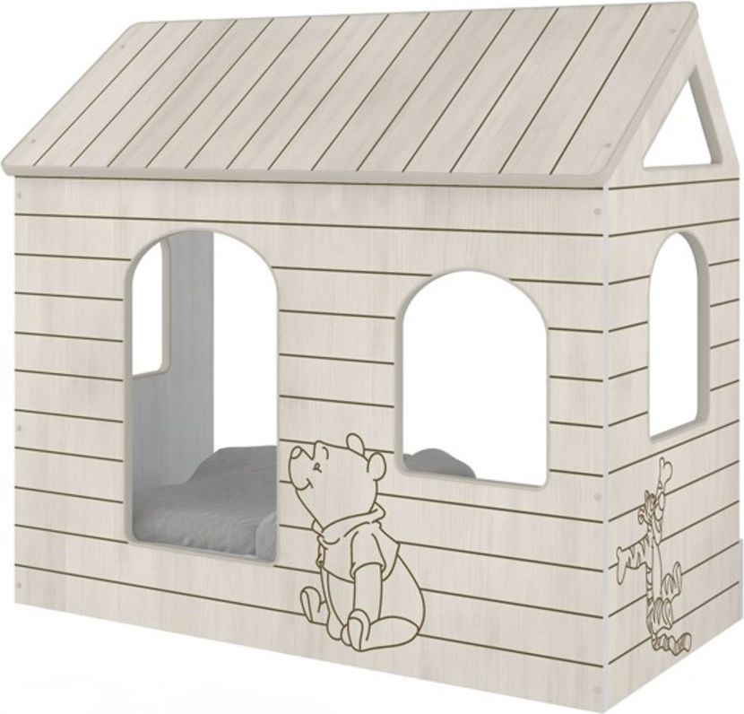 Dětská postel Ourbaby Winnie Pooh House přírodní 160x80 cm - obrázek 2