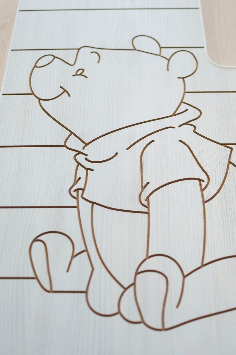 Dětská postel Ourbaby Winnie Pooh House přírodní 160x80 cm - obrázek 3