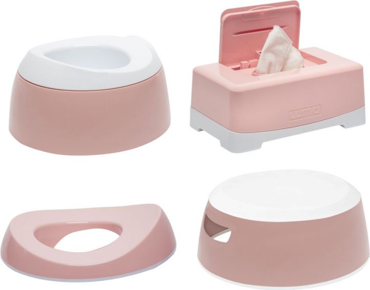 LUMA Tréningová sada na toaletu Cloud Pink - obrázek 1