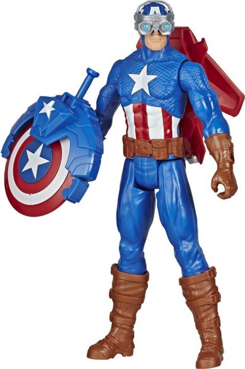 Hasbro Avengers figurka Capitan America s Power FX přislušenstvím 30 cm - obrázek 1