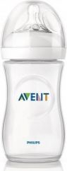 Lahev kojenecká antikoliková - AVENT NATURAL průhledná - 330ml - obrázek 1