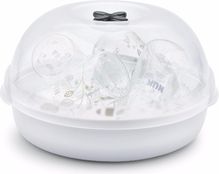 Sterilizátor kojeneckých lahví do mikrovlnné trouby - VARIO bílý - Nuk - obrázek 1