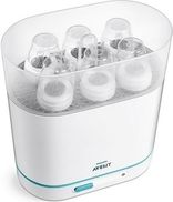 Elektrický sterilizátor kojeneckých lahví - AVENT 3v1 bílý - obrázek 2