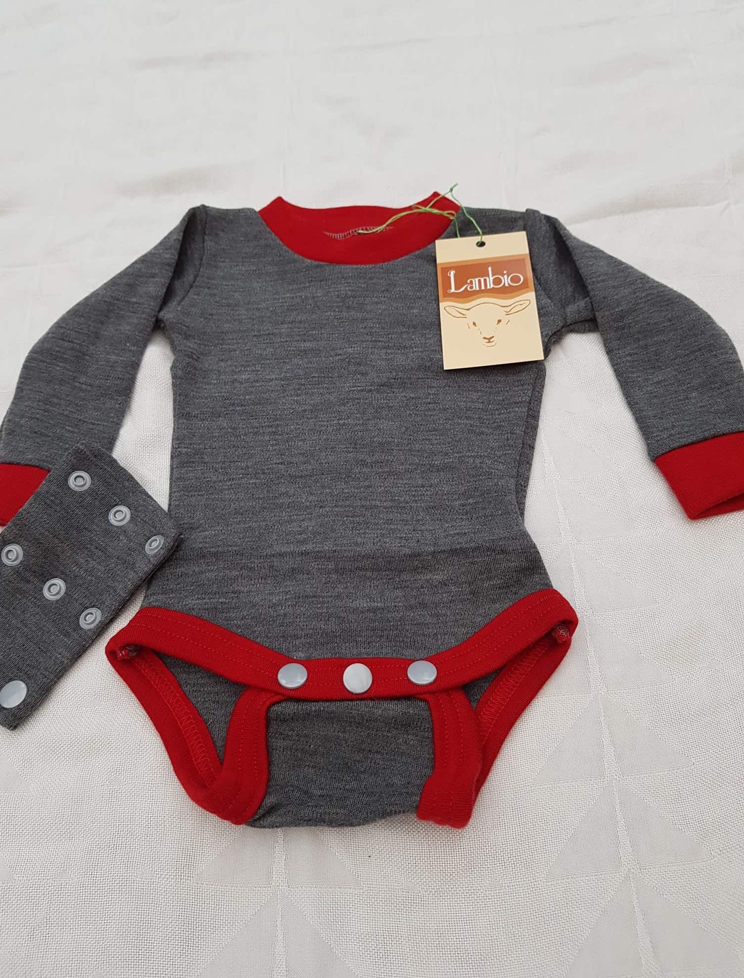 Rostoucí body tmavě šedé - 74/80/86 - obrázek 1