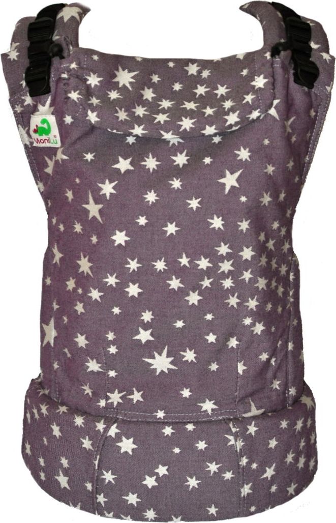 MoniLu UNI Plum Stars - obrázek 1
