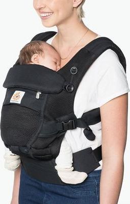 ERGOBABY ADAPT Cool Air Mesh - Onyx Black + dárek - obrázek 2