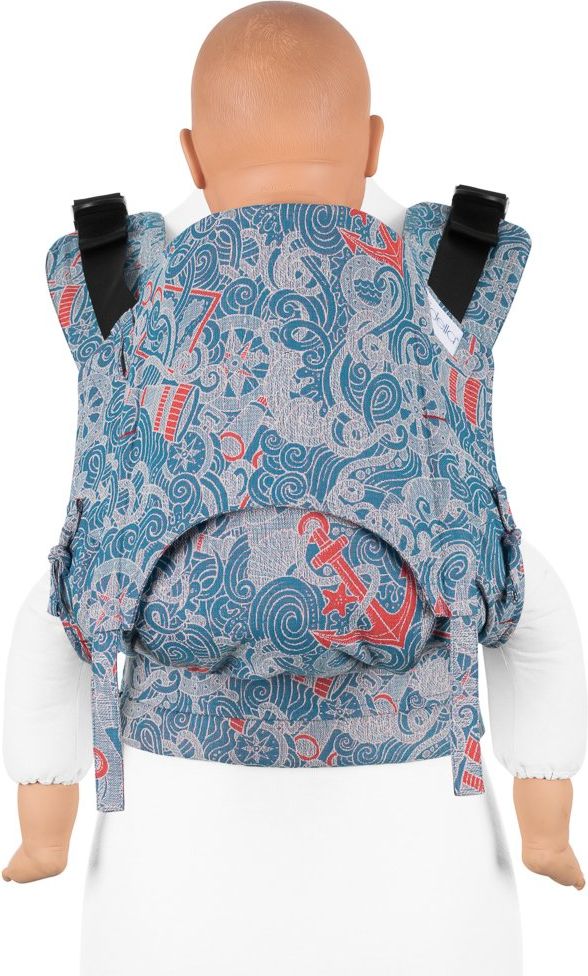 Fidella – Fusion – TODDLER SIZE – Sea Anchor - maritime blue 2.0  + dárek - obrázek 1