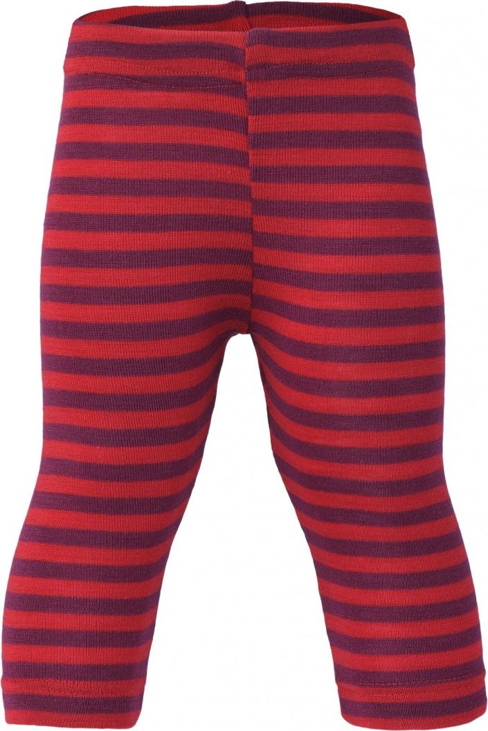 Merino/hedvábí legíny Engel - cherry - 86/92 - obrázek 1