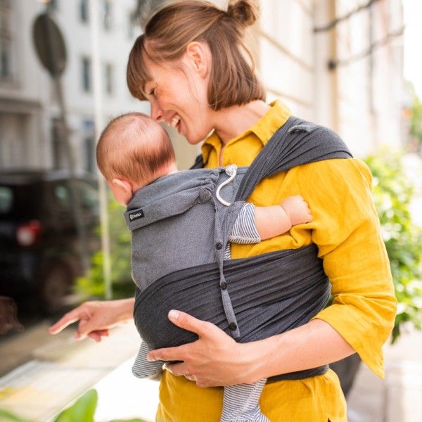 Didymos DidyKlick Doubleface Anthrazit - obrázek 1
