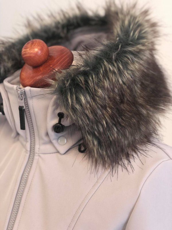 Angel Wings Softshell parka s beránkem - S - obrázek 4