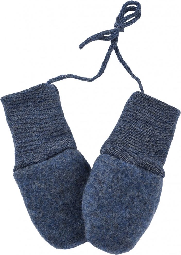 Merino rukavičky Engel - tmavě modré - obrázek 1