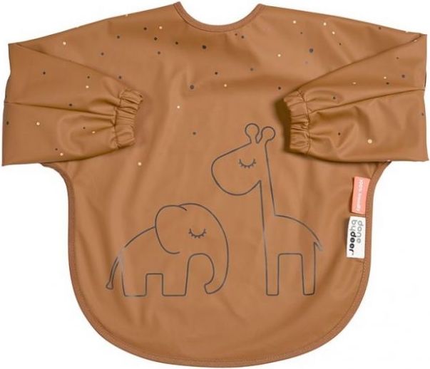 Bryndáček s rukávem Done By Deer Dreamy Dots Mustard 18 měsíců + - obrázek 1