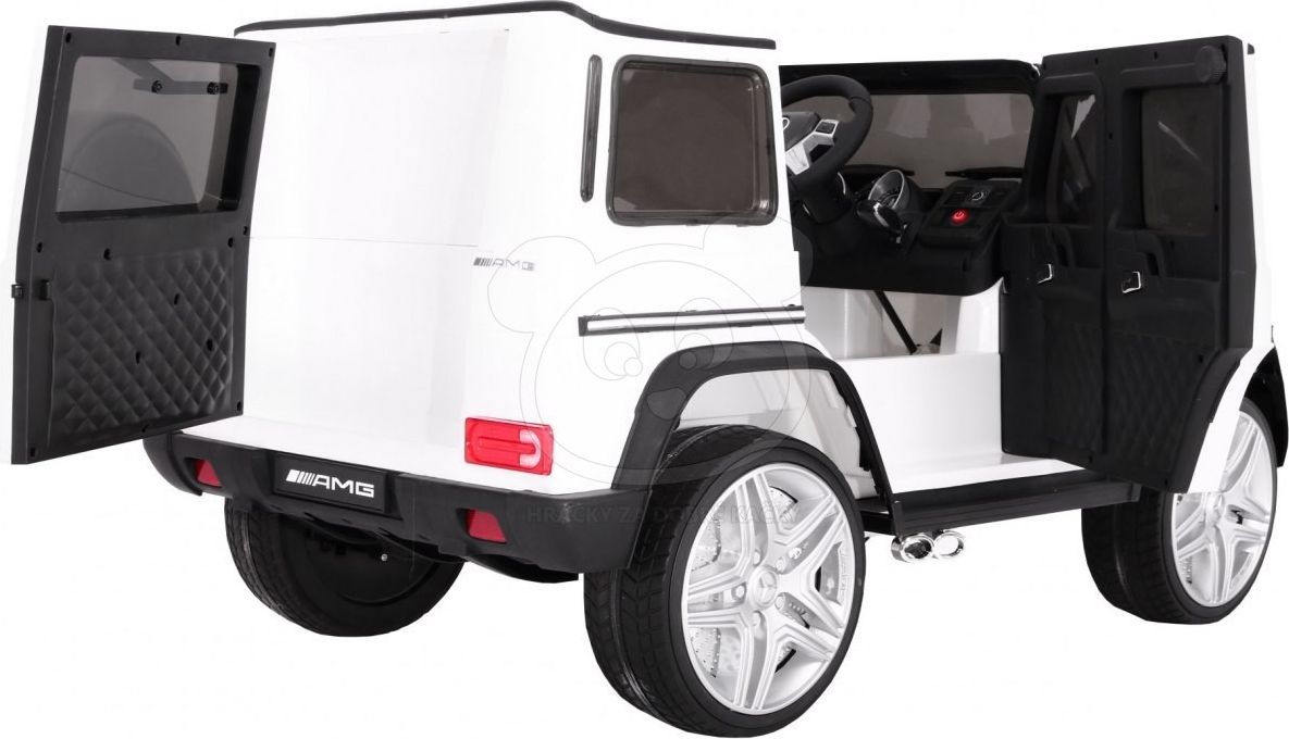 Dětské elektrické autíčko Mercedes G65, LAK - černé - obrázek 4