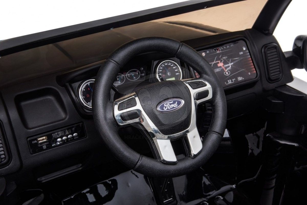 Elektrické autíčko Ford Ranger Raptor - bílé - obrázek 10