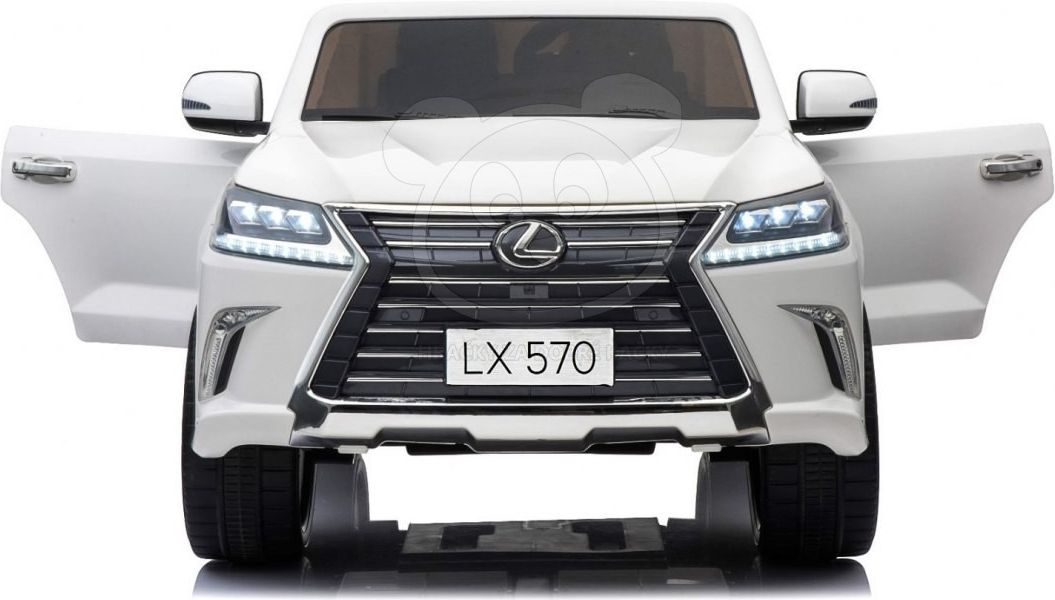 Elektrické autíčko Lexus LX570 - lakované červené - obrázek 7